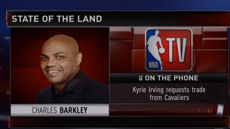 Image result for Charles Barkley thinks Kyrie Irving's trade request is 'stupid'