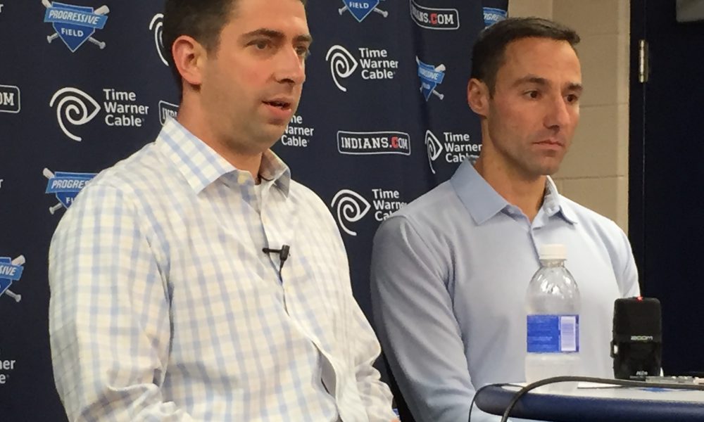 Chris Antonetti, Mike Chernoff check 2 items off 2023 wish list