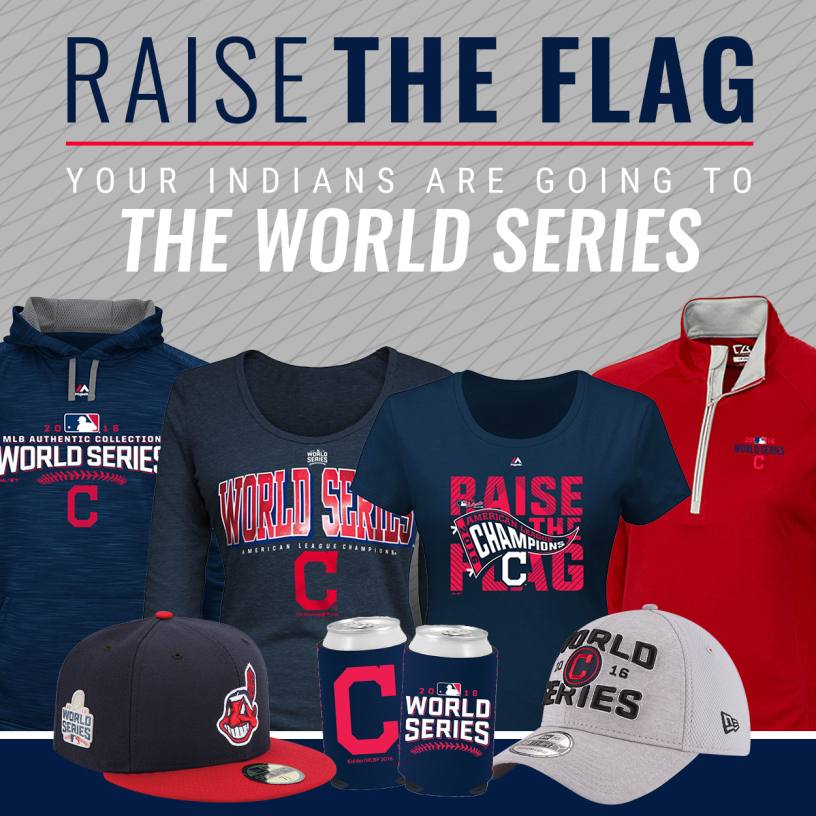 All the Indians 'World Series Champs' merch you could have owned 