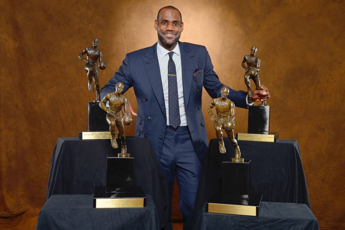 LeBron James is NBA MVP for 4th time