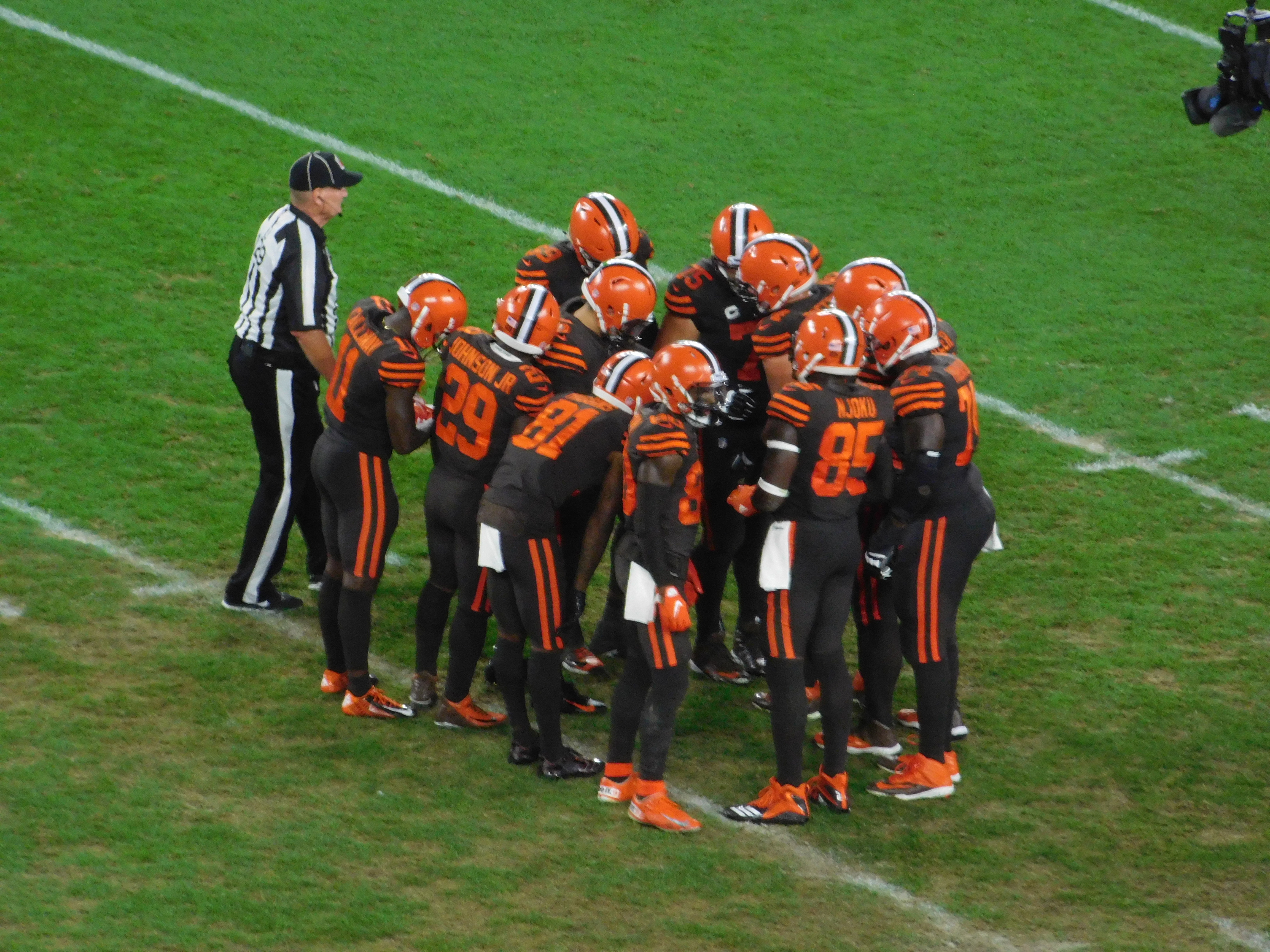 browns color rush jersey 2019