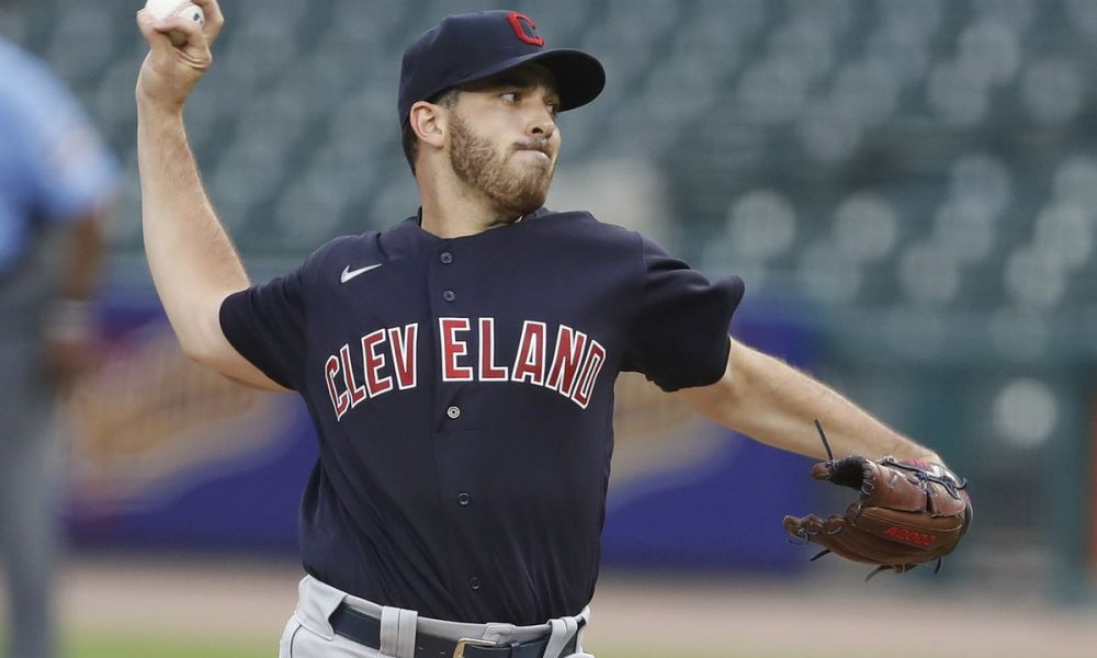 Cleveland Guardians trade pitcher Aaron Civale to Tampa Bay Rays for first  base prospect