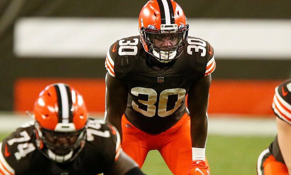 D'Ernest Johnson: Three years ago, he was working on a fishing boat. Now, Cleveland  Browns running back is a match-winning NFL player