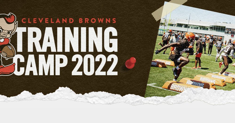 Cleveland Browns joint training camp with the Philadelphia Eagles on Day  15, August 18, 2022 